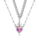 Compre 1 leve 2, Kit dois colares coração e espada True Romance edição Delux Original |Desconto válido só hoje 28/04