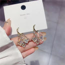 Brinco de Cascata Roxa Brilhante <strong>(COMPRE 1 PAR LEVE 2)</strong>