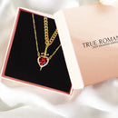 Compre 1 leve 2, Kit dois colares coração e espada True Romance edição Delux Original |Desconto válido só hoje 28/04