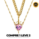 Compre 1 leve 2, Kit dois colares coração e espada True Romance edição Delux Original |Desconto válido só hoje 28/04