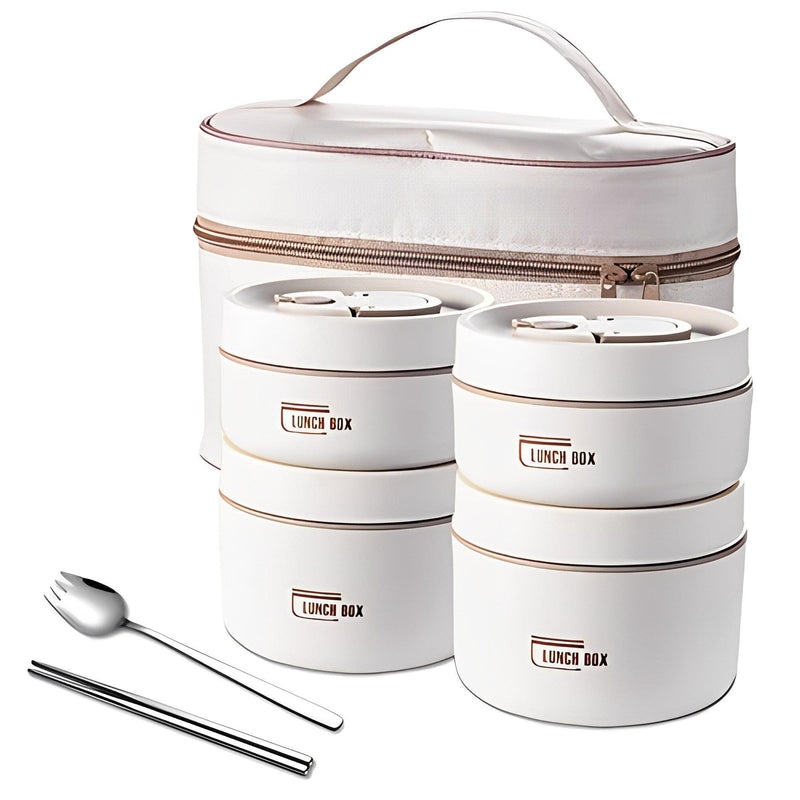 Kit Potes Heméticos LunchBox [Com Brindes]