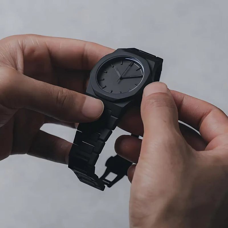 Relógio Masculino Pontual Minimalist Black