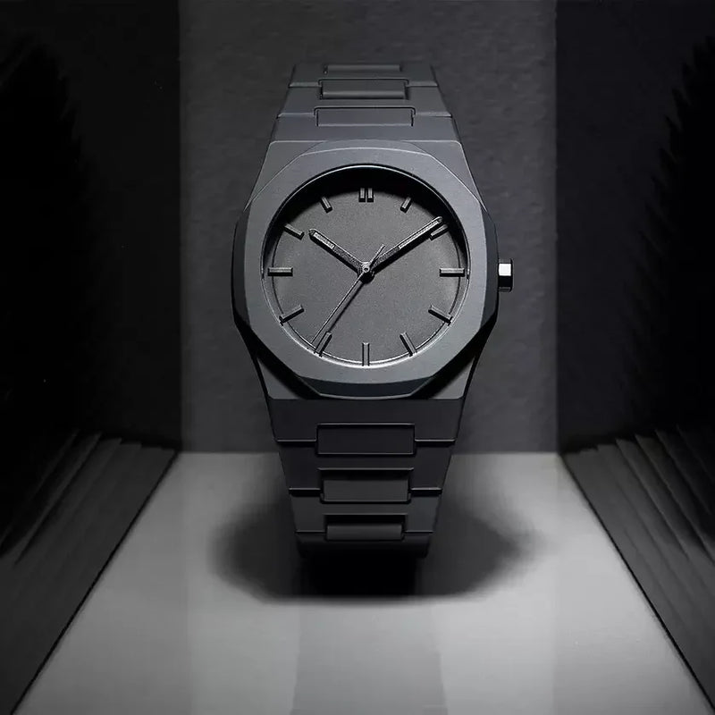 Relógio Masculino Pontual Minimalist Black